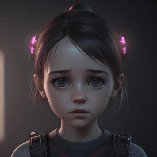AI generated: littel girl , 4k, hyper realistic, focused, extreme details, unreal engine 5, cinematic, masterpiece...