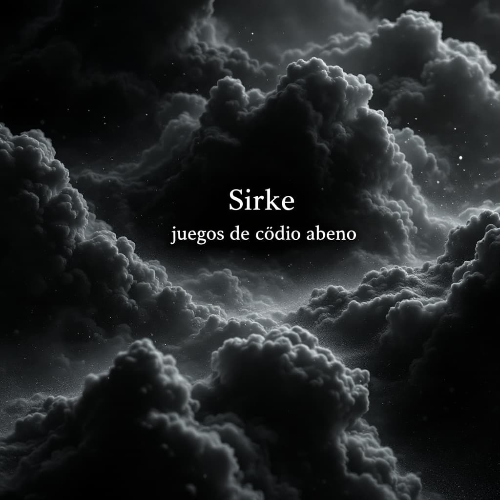 AI generated: Una imagen con un fondo índigo oscuro que se degrade hacia el fondo. En el centro un texto en blanco...
