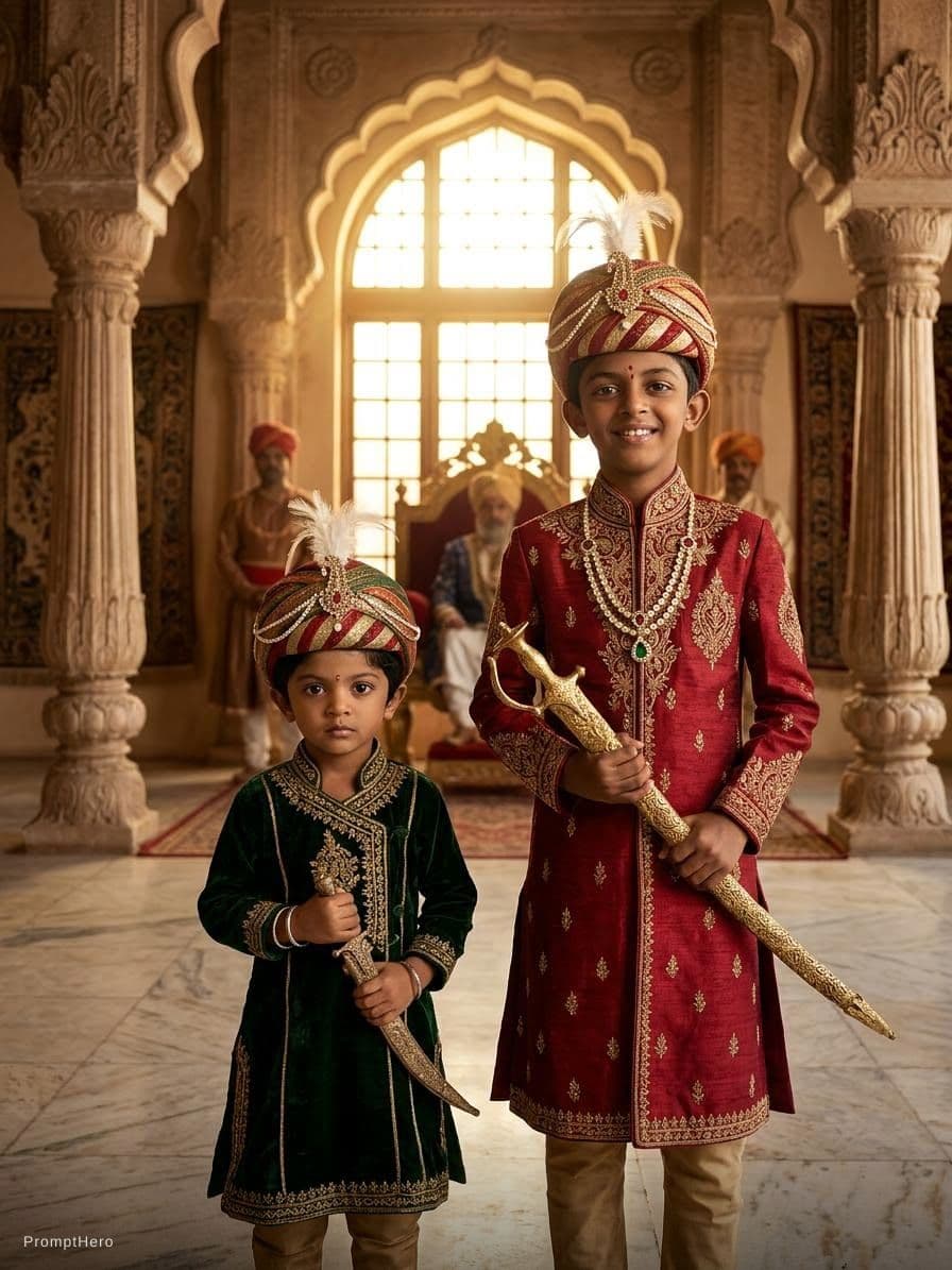 AI generated: Create royal epic photo