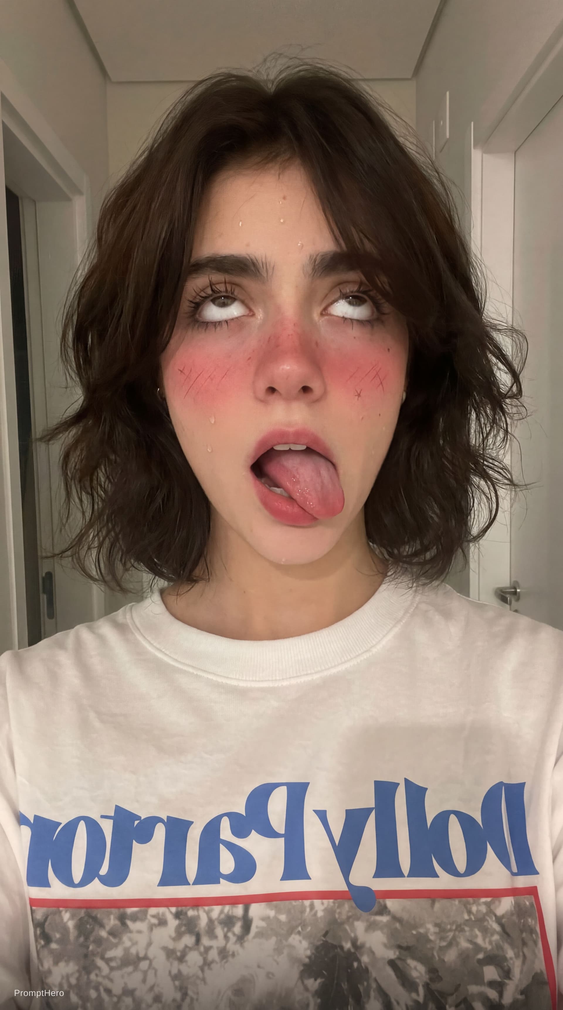 AI generated: Aheago face