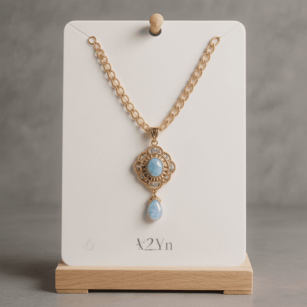 AI generated: give jewellery based mockup 
