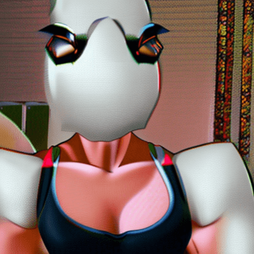 AI generated: hyper breasts