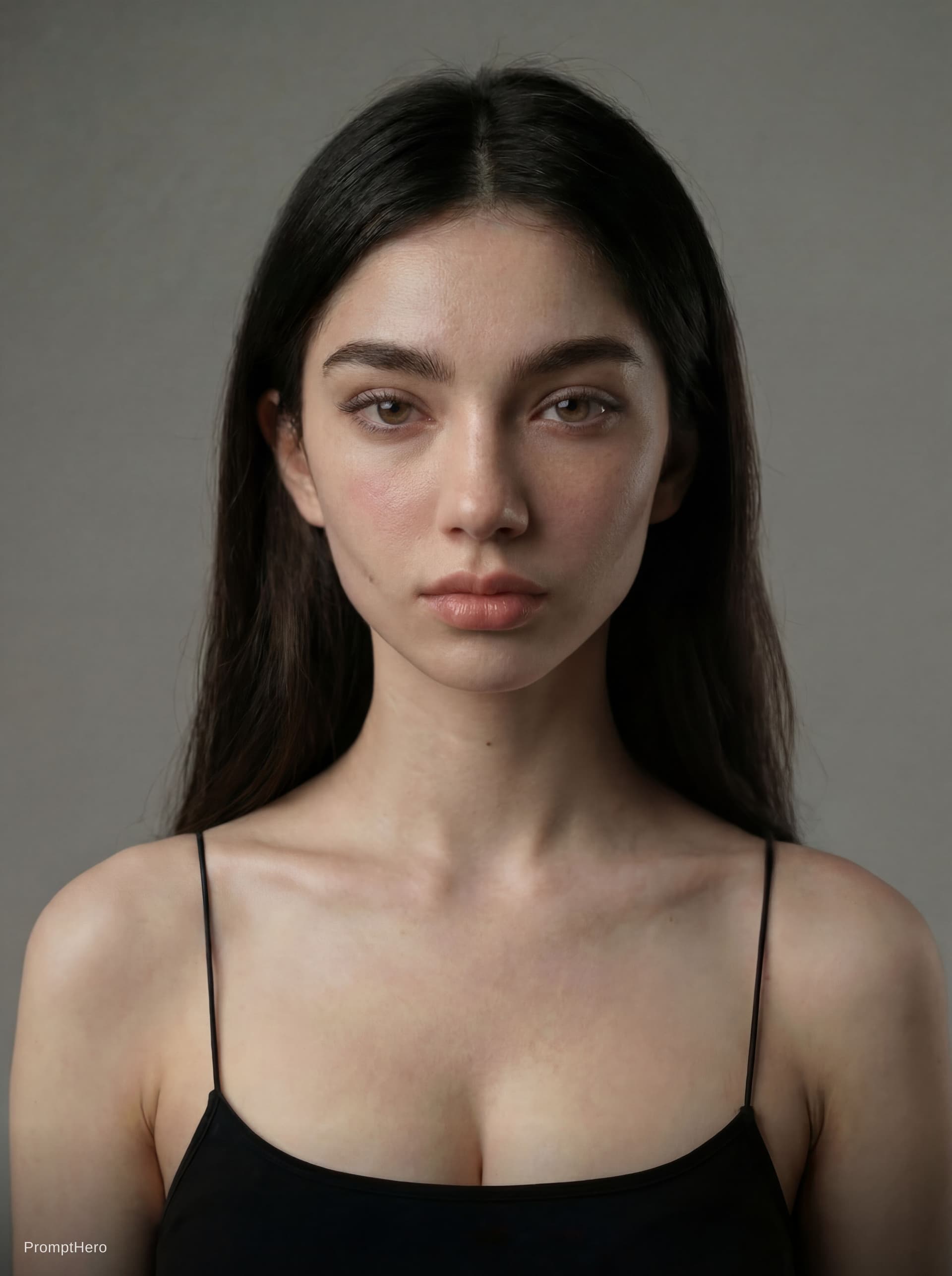 AI generated: Ultra-realistic portrait derived from the reference face, preserve identity while refining facial st...