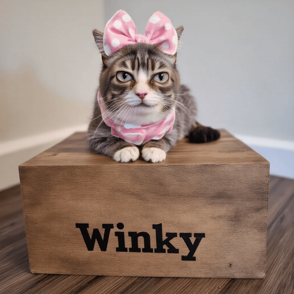 Winky cat - Image 1