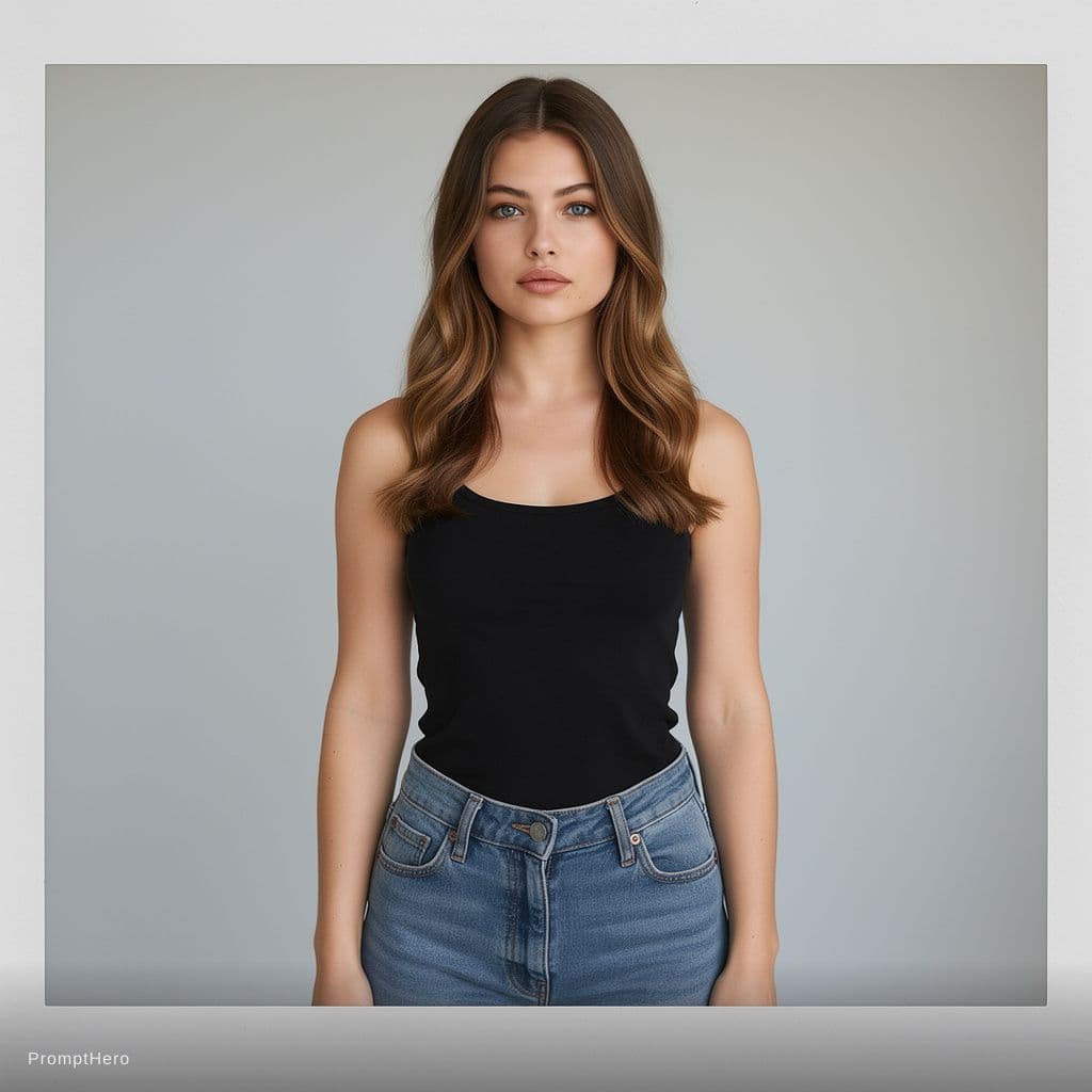 AI generated: female model, full body, Polaroid proof for a fashion shoot, hyper-realistic, lifelike --ar 35:64 --...