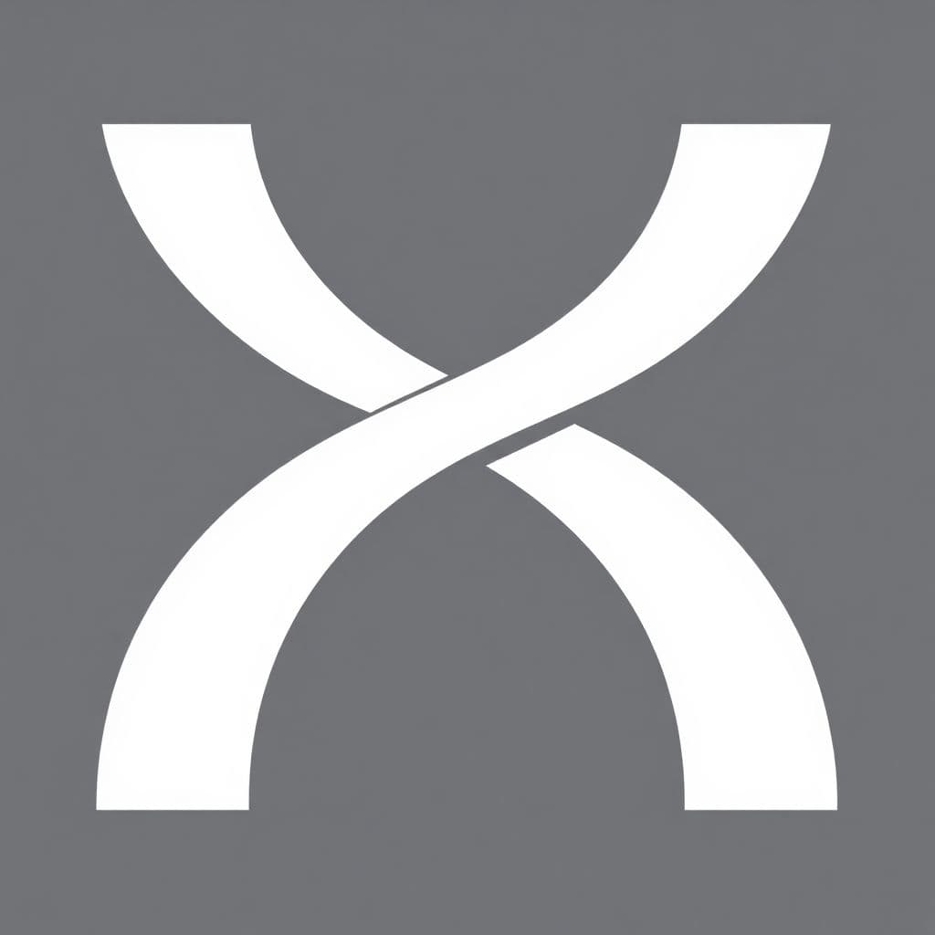 AI generated: Radical symbol in a minimal form in a logo of an architectural design company called Radical

