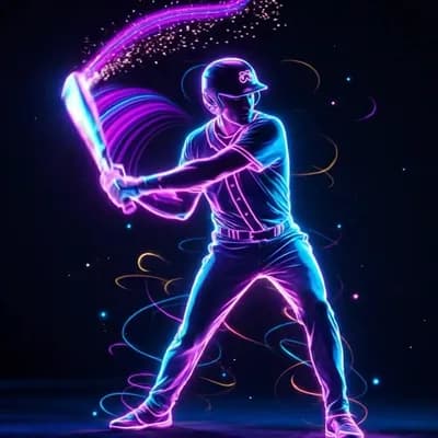 AI generated video: cricket player playing a shot.