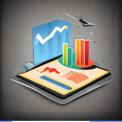 AI generated: business and chart vector