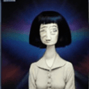 AI generated: (masterpiece of the highest quality:1.4),perfect blue depicted with artistic brilliance (by junji it...