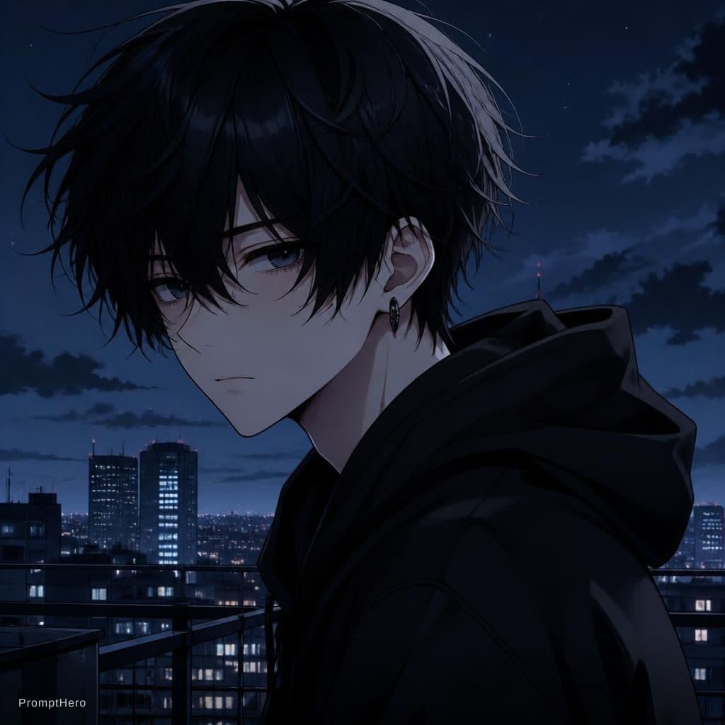 AI generated: anime boy