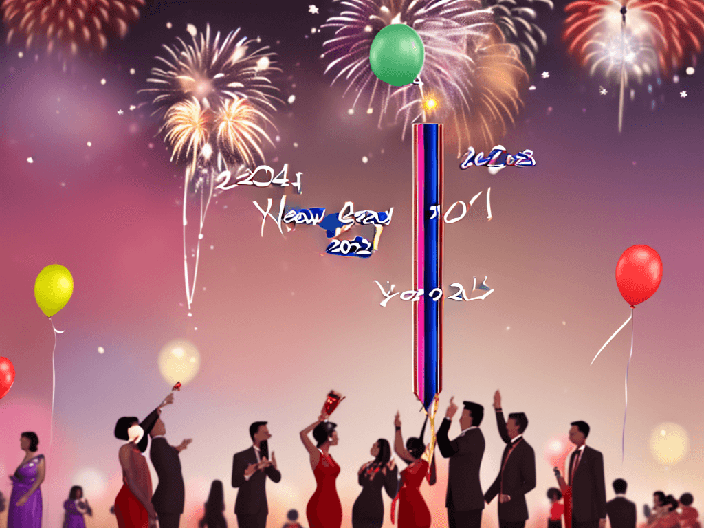 AI generated: New Year Celebration 2024
