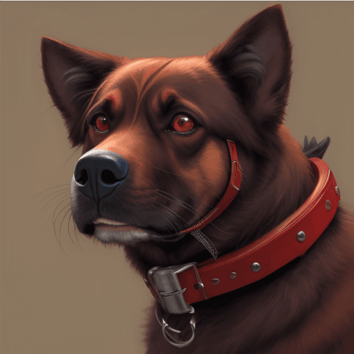 AI generated: Very good but not the red muzzle


