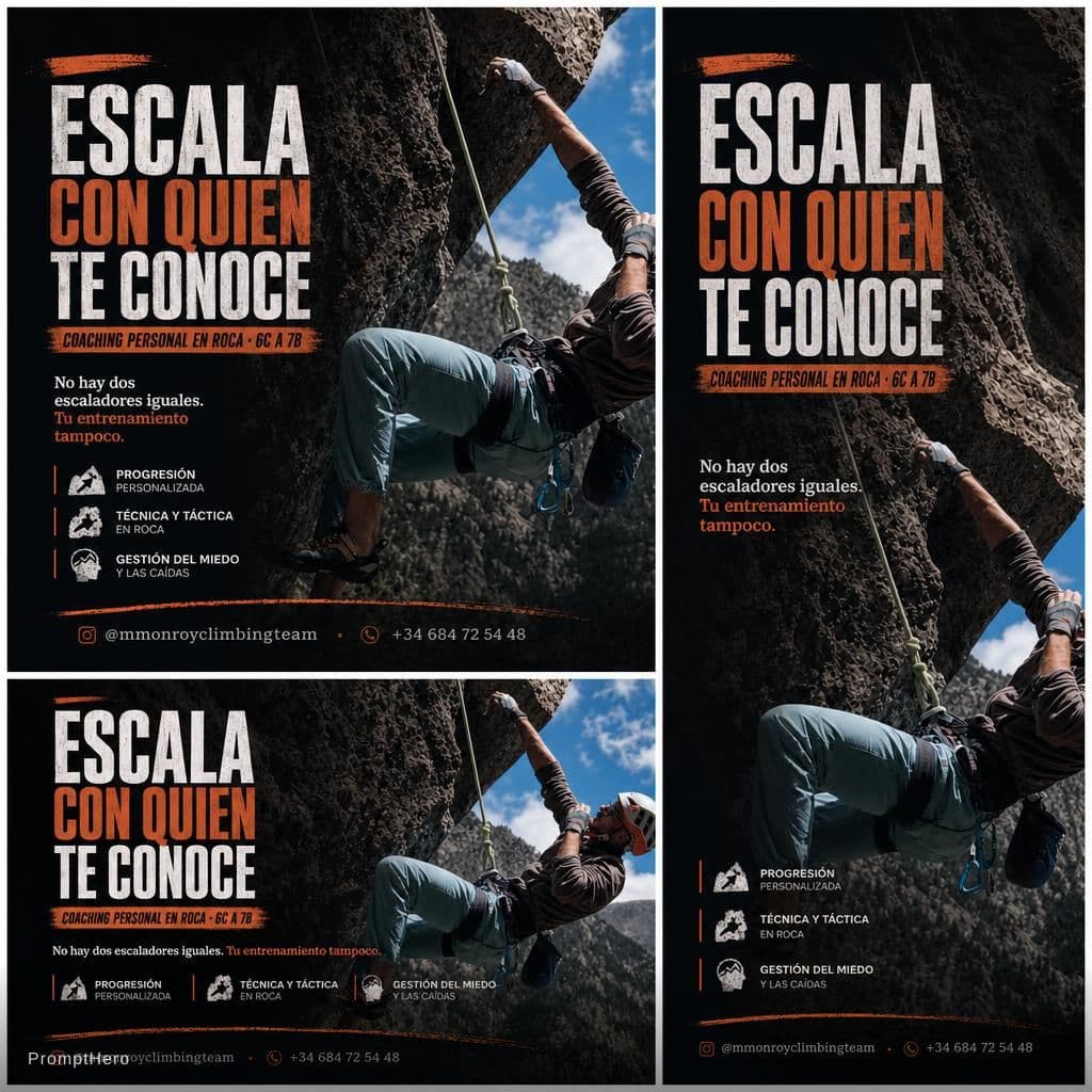 AI generated: You are a professional graphic designer specializing in sports and outdoor activity posters. I will ...