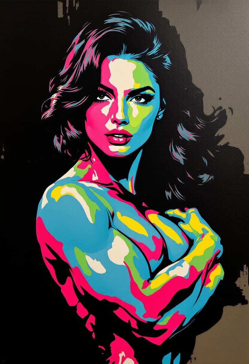 AI generated: realistic details bodybuilder figure Show your muscles clearly Emphasis on powerful, strong, strong ...