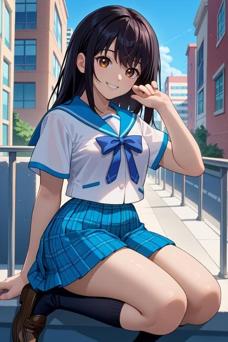 Yukina Himeragi/姫柊 雪菜 (Strike the Blood) SDXL LoRA [Pony Diffusion]