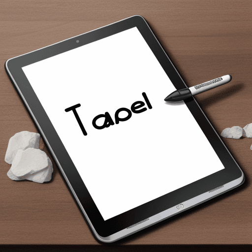AI generated: tablet