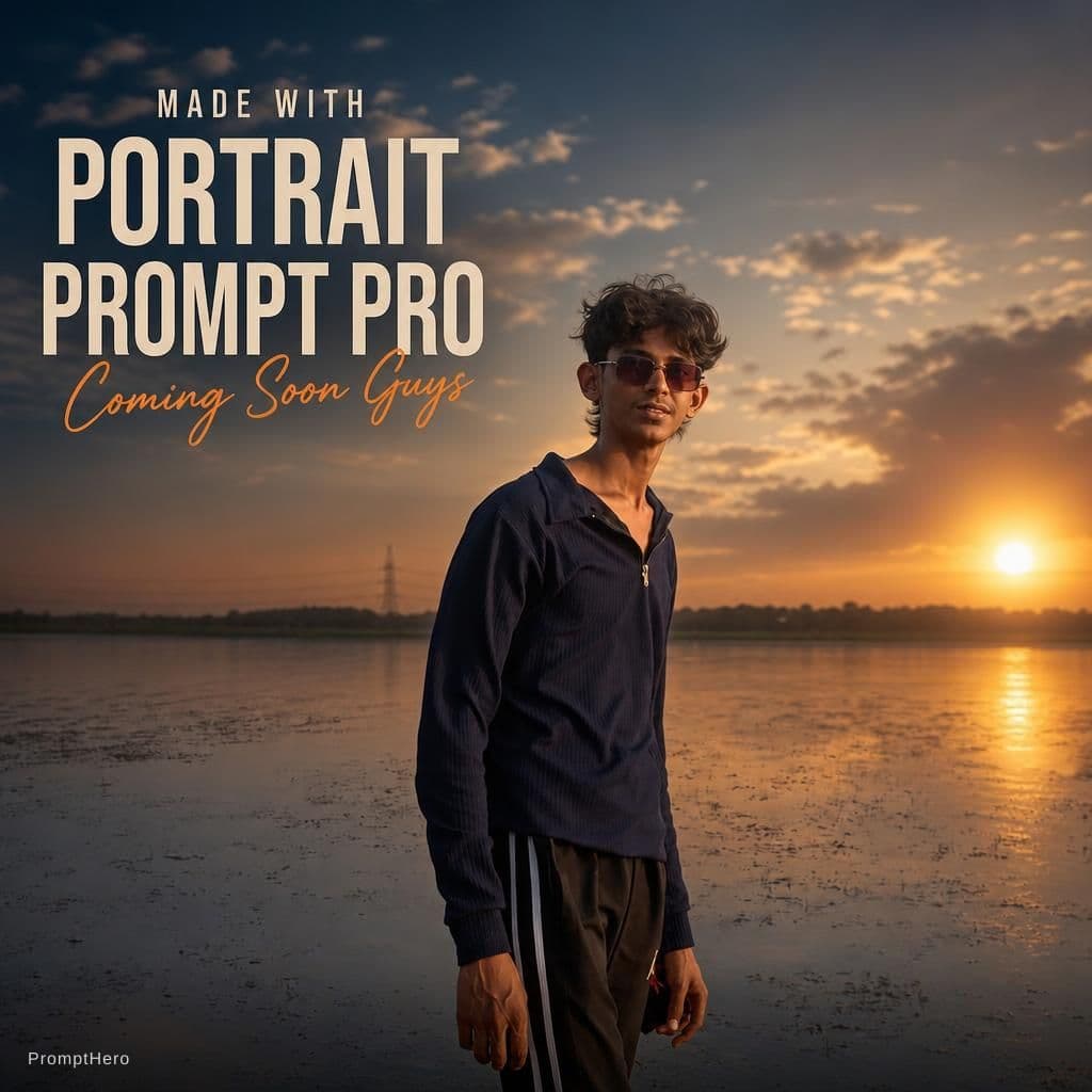 AI generated: made with portrait prompt pro   coming soon guys