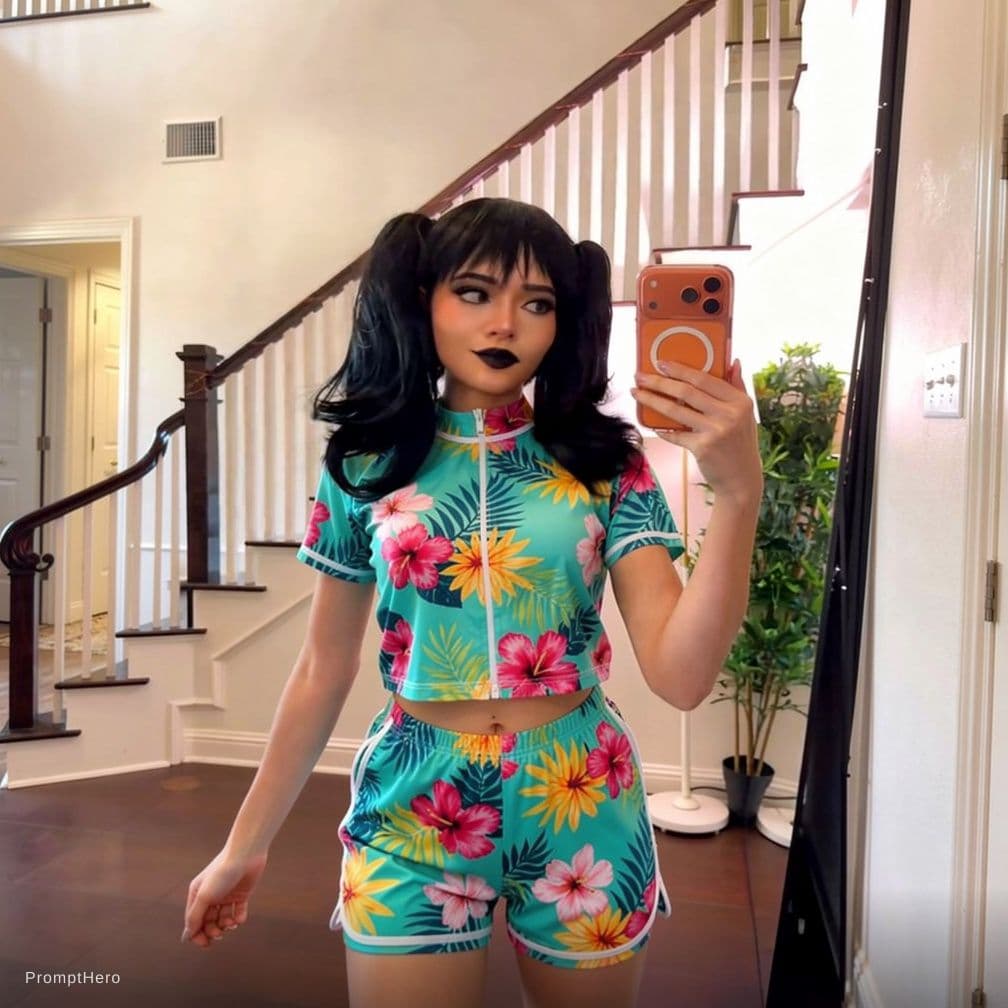 AI generated: change outfit to a micro bikini