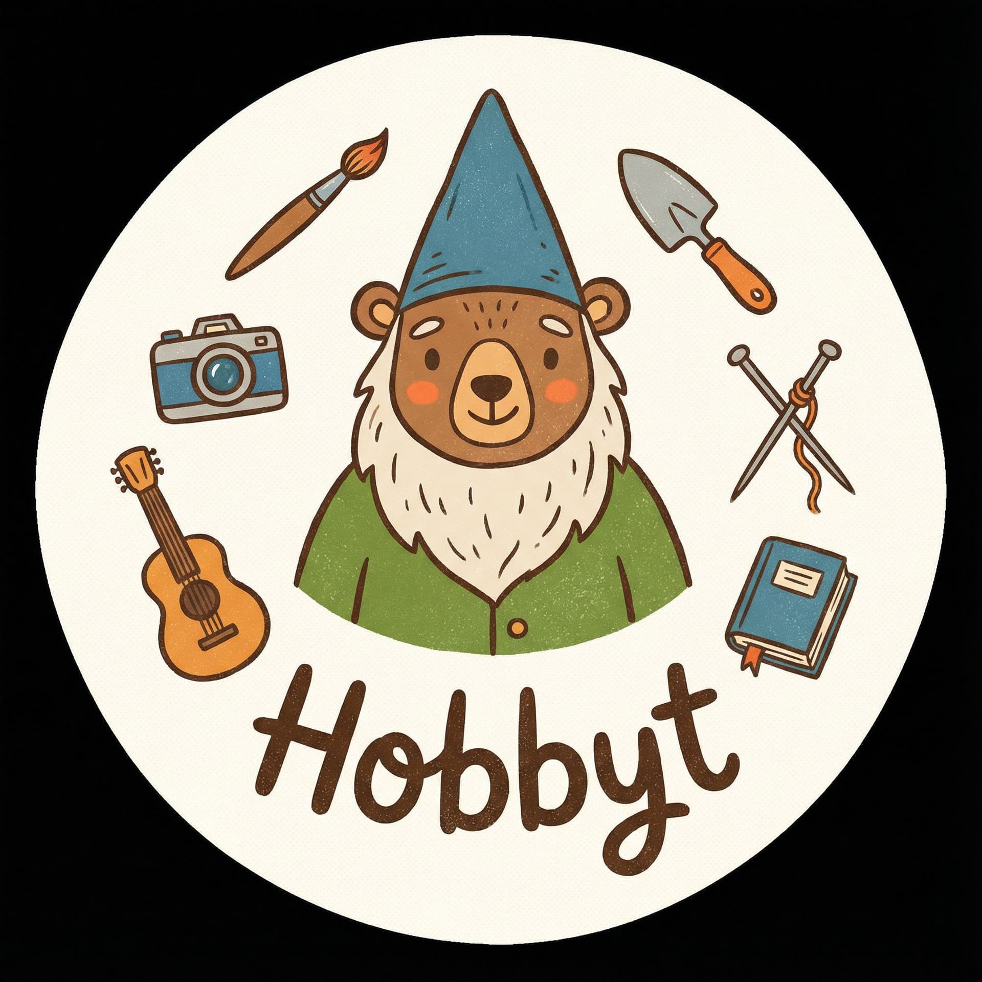 AI generated: generate a logo for Instagram page Hobbyt