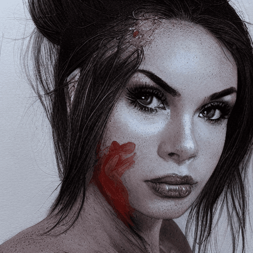 AI generated: nsfw, _SamDoesArt2_, a (medium closeup photo:1.4), of a sexy (nude:1) incredibly beautiful fitness g...