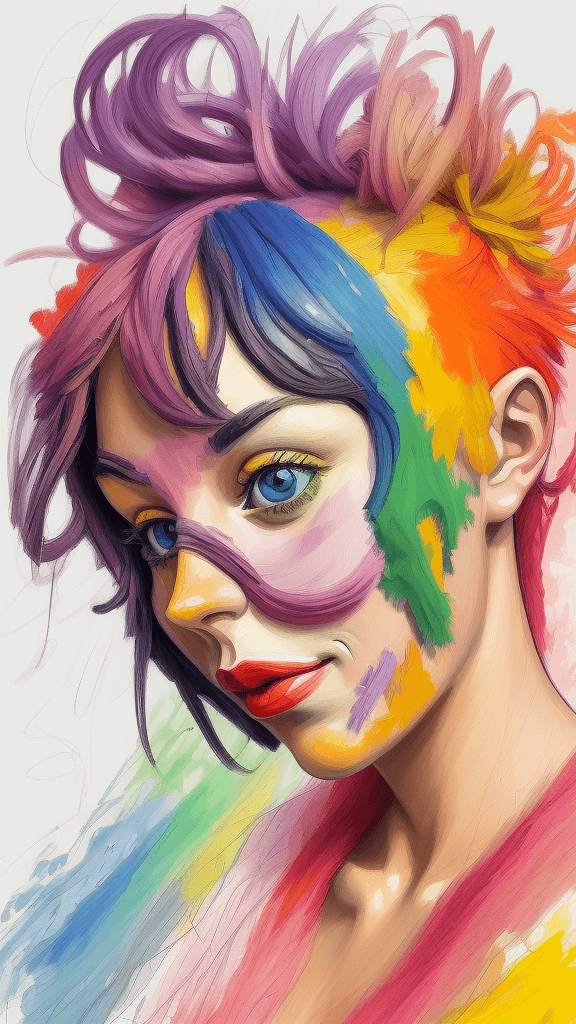 AI generated: realistic conceptual art a fauvism FARC figurative impressionism divisionism technique vibrant impre...