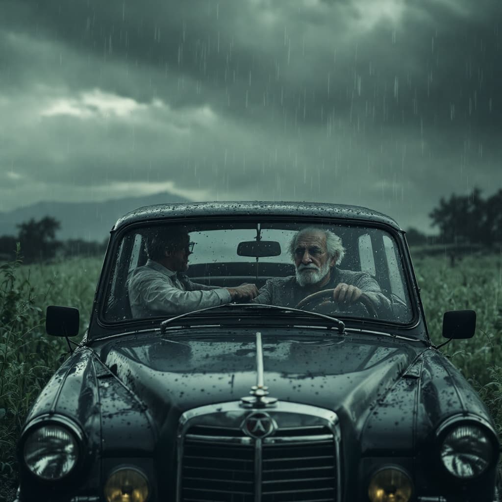 AI generated: give me a old car image this car is old too much old version and it will be bollowed style, this car...