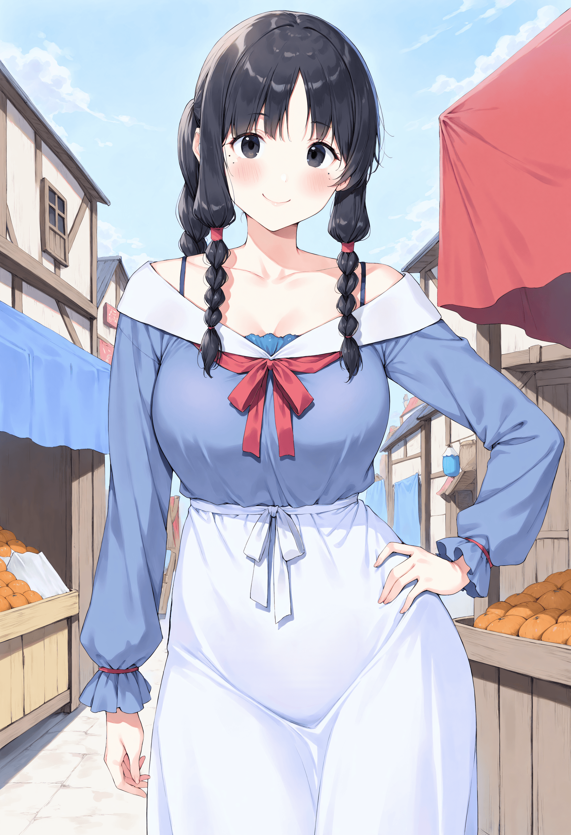 Reina | Oujo no Meirei de Stalker to Kekkon Saserareru Hanashi | Usagi Nigiri artist | Doujinshi version | Anima/Illustrious/NoobAI/Pony