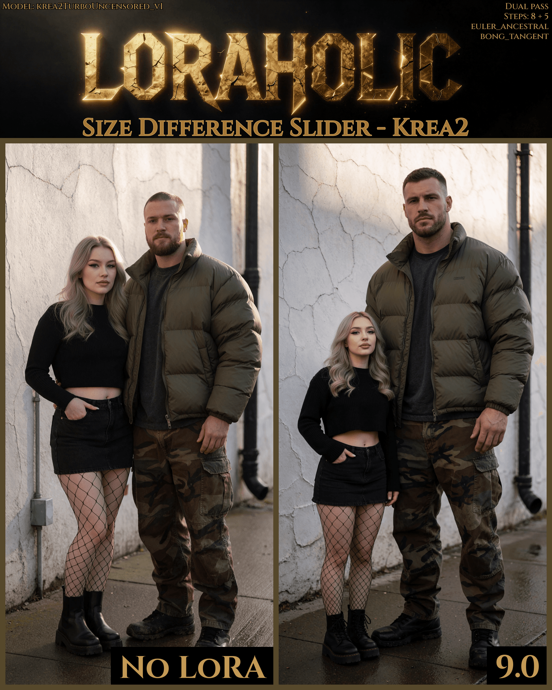 Size Difference Slider - Krea2