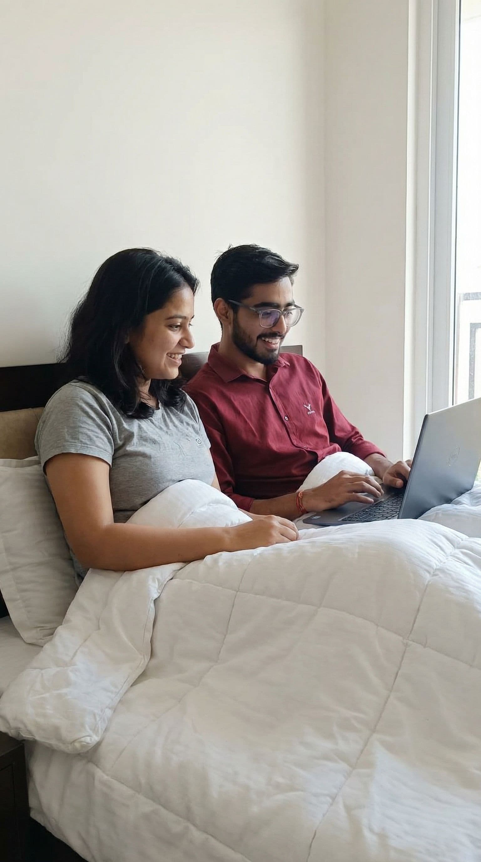 AI generated: Couples sex in bed