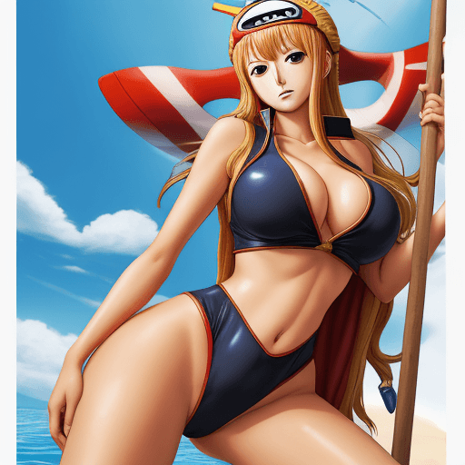 AI generated: yamato sex one piece