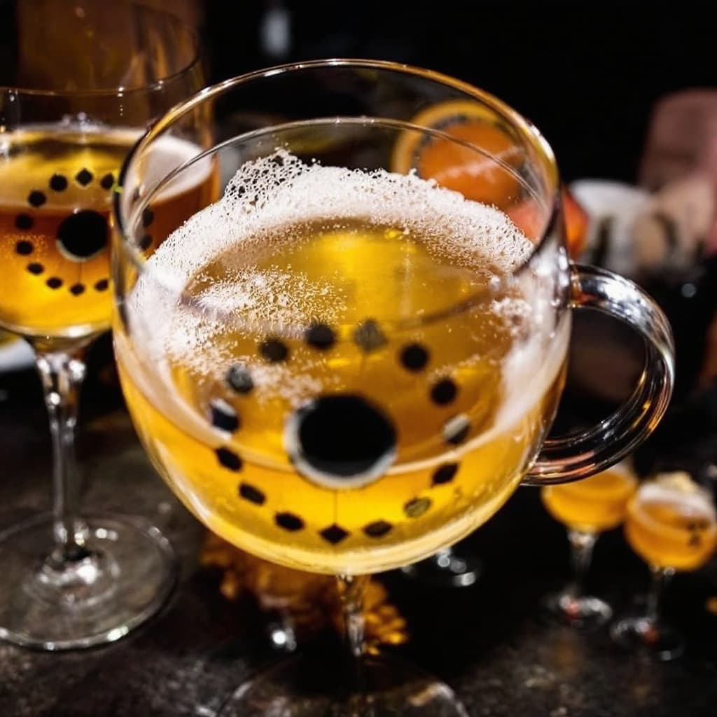 AI generated: troca o drink por uma garrafa de cerveja 