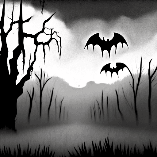 AI generated: A scary eerie image for a thumbnail, art style