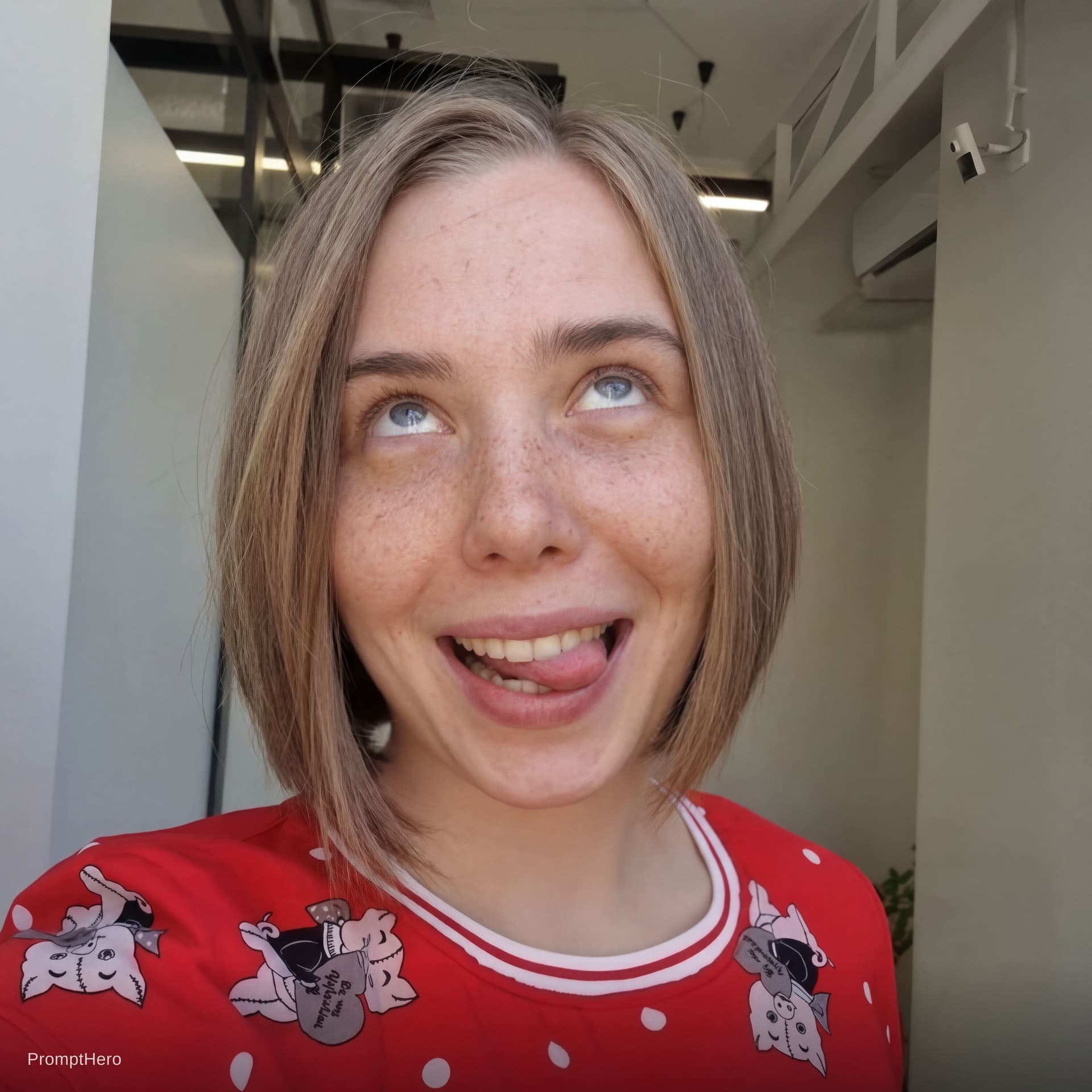 AI generated: Aheago face