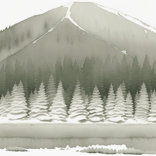 AI generated: Lake Huron::0.3  high-contrast hills 
forest landscape photograph::1.5 Captured with a medium format...