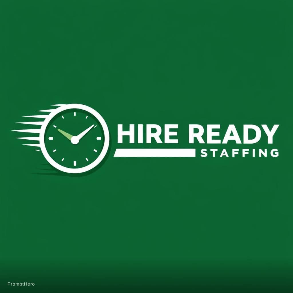 AI generated: please creat a logo using attached coloru scheme, please add a clock or something to show we move qu...