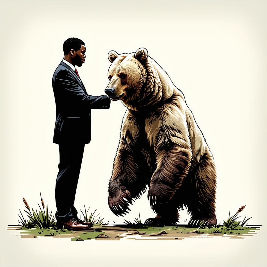 AI generated: I support the right to keep and arm bears