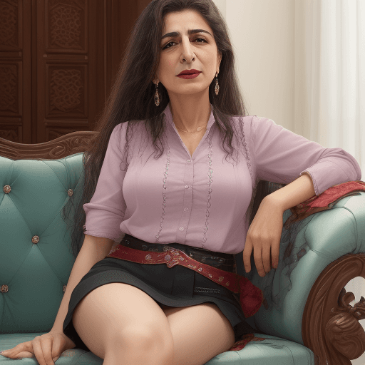 AI generated: havada duran kırmızı bina