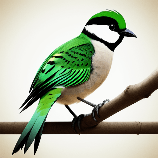 AI generated: bird
