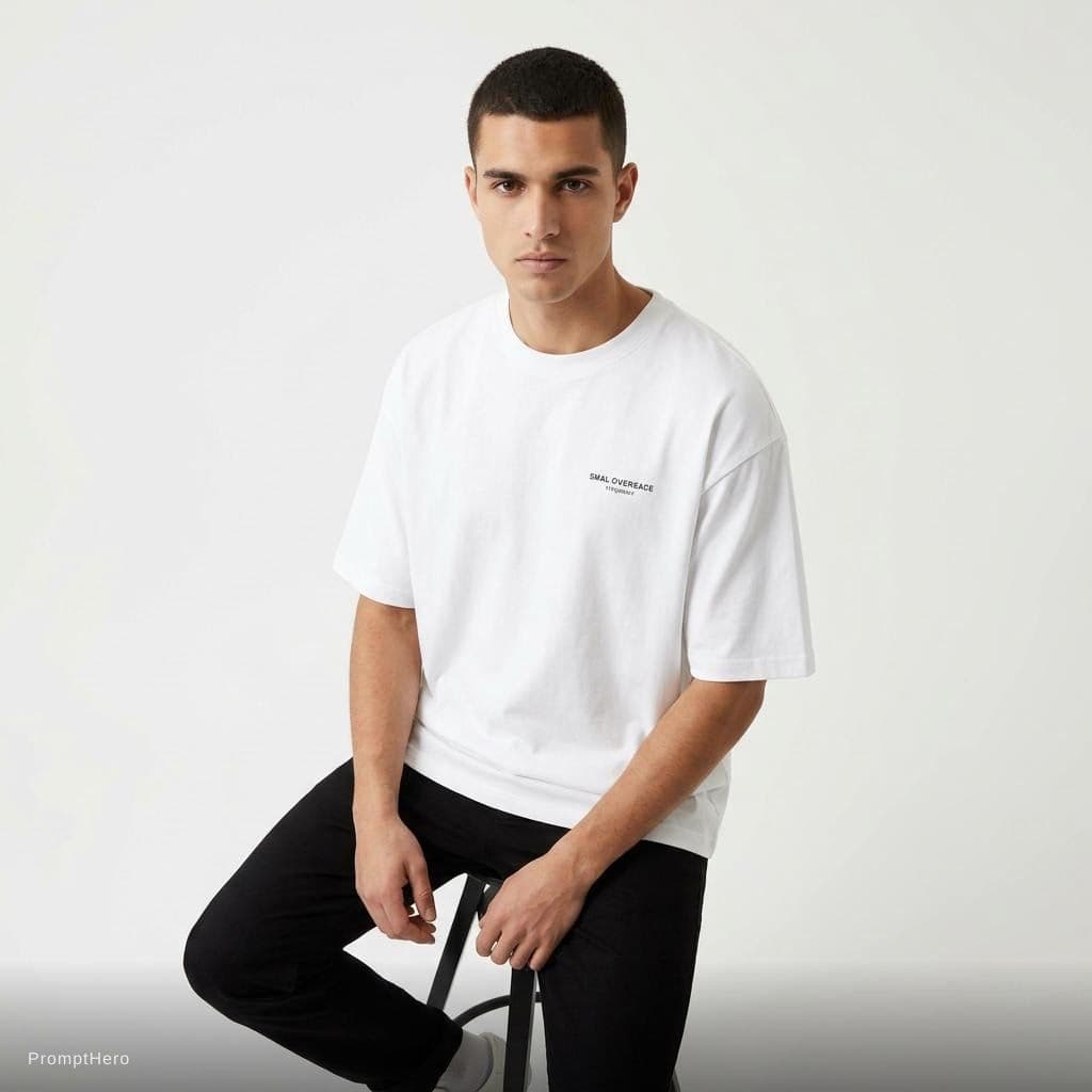 AI generated: For a clothing campaign like your reference, the key is to keep the composition minimal, high-fashio...