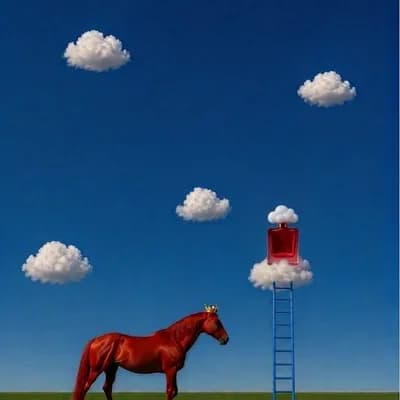 AI generated video: Hyper-realistic conceptual minimalist landscape, contemporary art installation style.

A perfectly f...