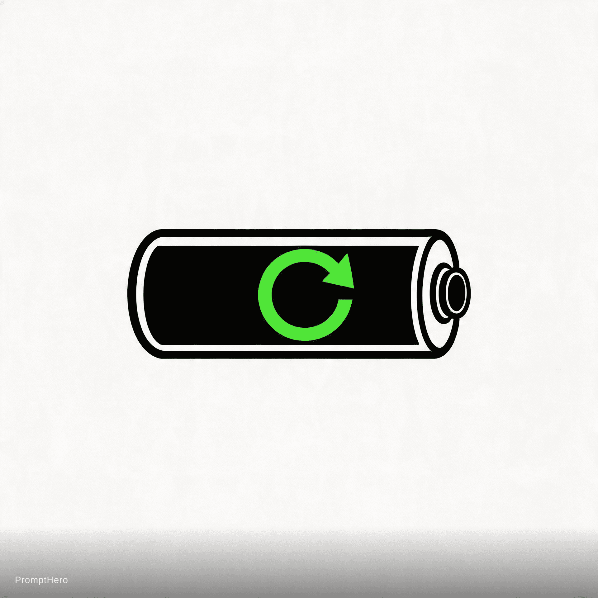 AI generated: 18650 battery repair company called REVCELL based in uk with 20 years experience green and black the...