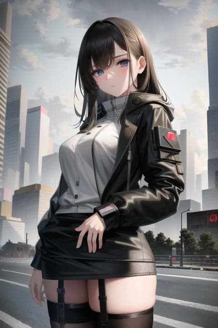 nuclear anime hybrid sfw/nsfw mix - Image 2