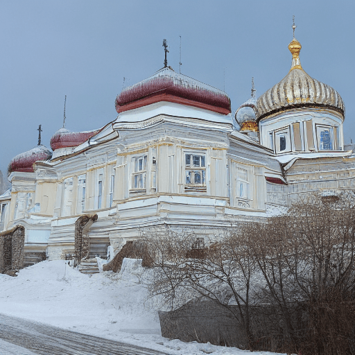 AI generated: дремучий лес
