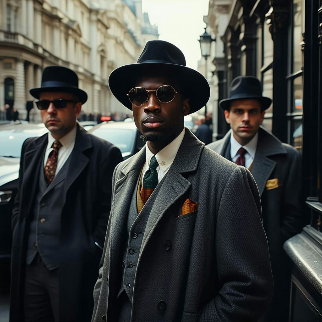 AI generated: london gangsters, youtube video