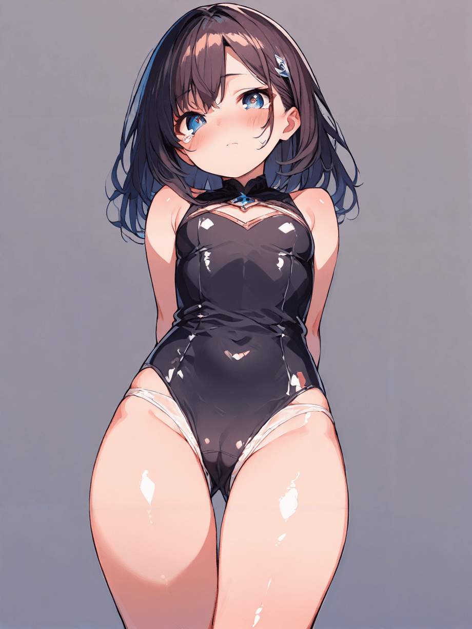 はみパン/panties under clothes