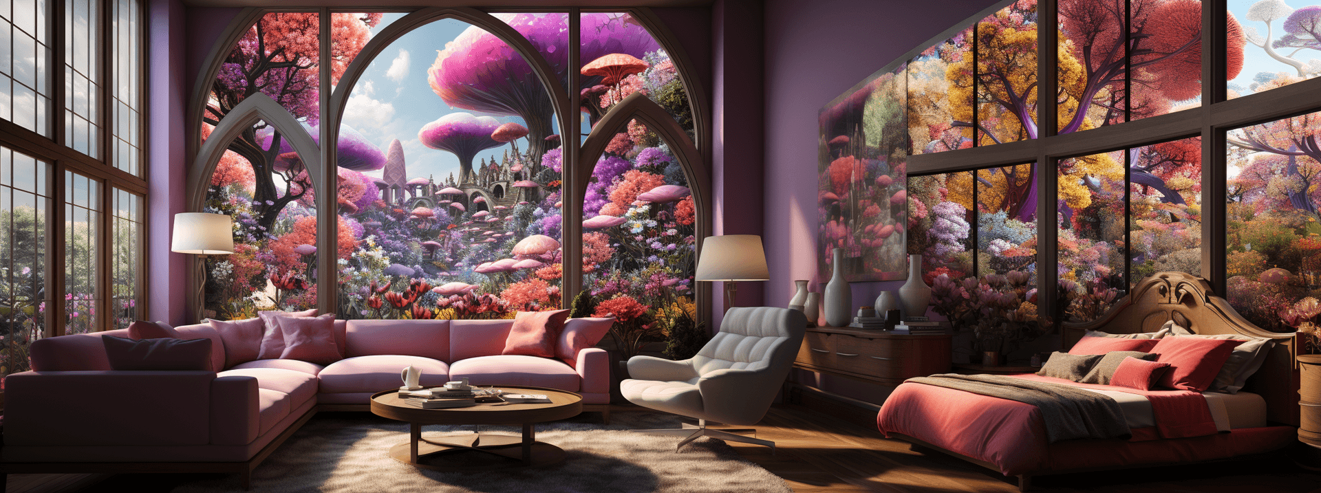 AI generated: in a realm of astonishing realism colors