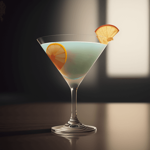 AI generated: martini coctel, cinematic, hyper realism, high detail, octane render, 8k