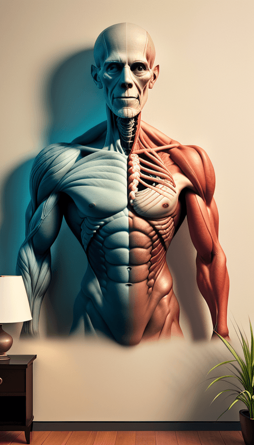AI generated: inspirational wall art, masters, 32k, realistic, photo quality, 3d, perfect anatomy