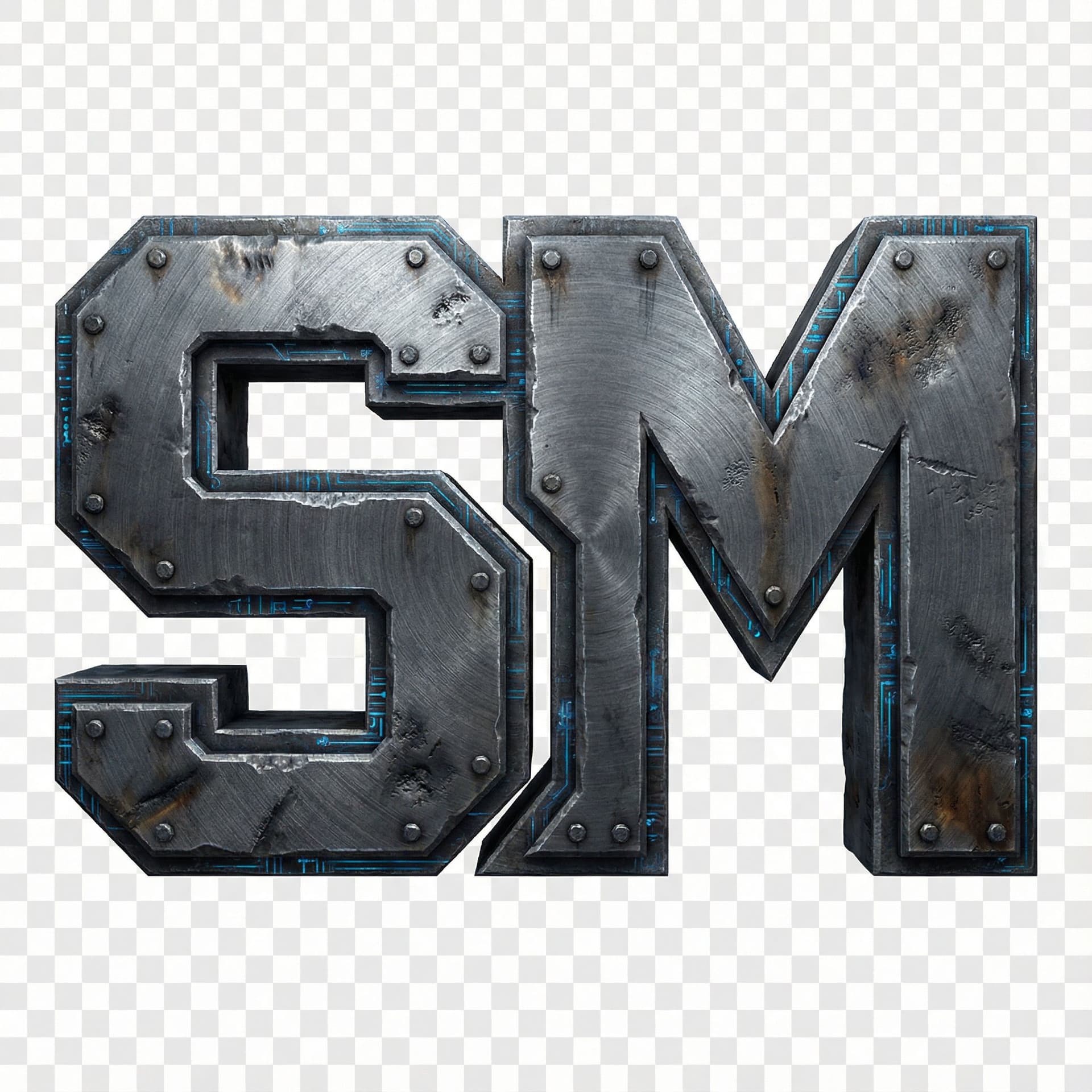 AI generated: The letters “SM” designed as a powerful standalone emblem mark. Bold, aggressive, and intentional le...