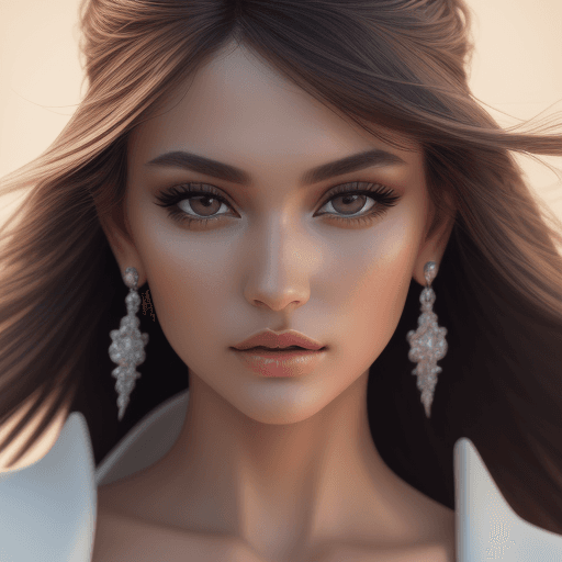 AI generated: close-up of a stunning fashion model, ultra-realistic, portrait, shot on a Sony A7III, high quality ...